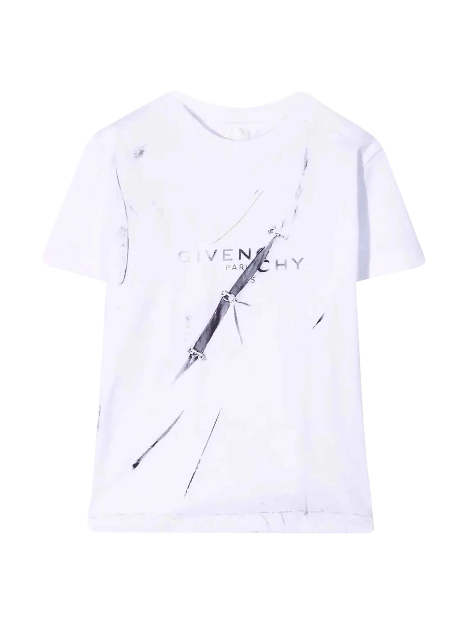 Givenchy Kids Graphic Printed Crewneck T-Shirt