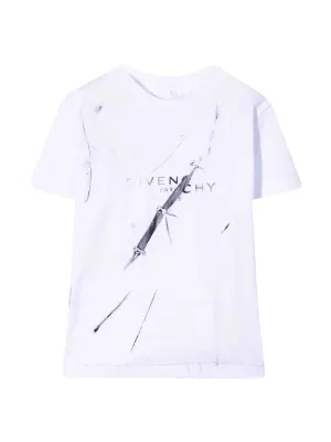 Givenchy Kids Graphic Printed Crewneck T-Shirt