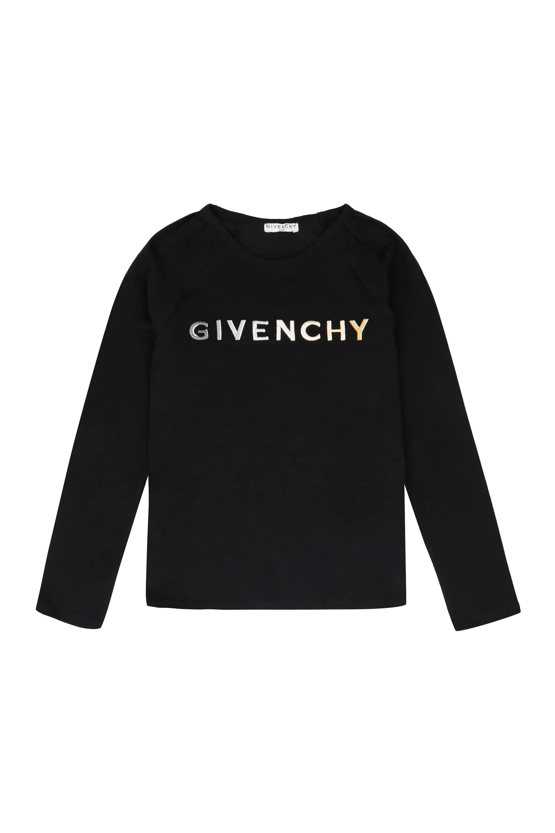 Givenchy Kids Logo Detailed Long-Sleeve T-Shirt