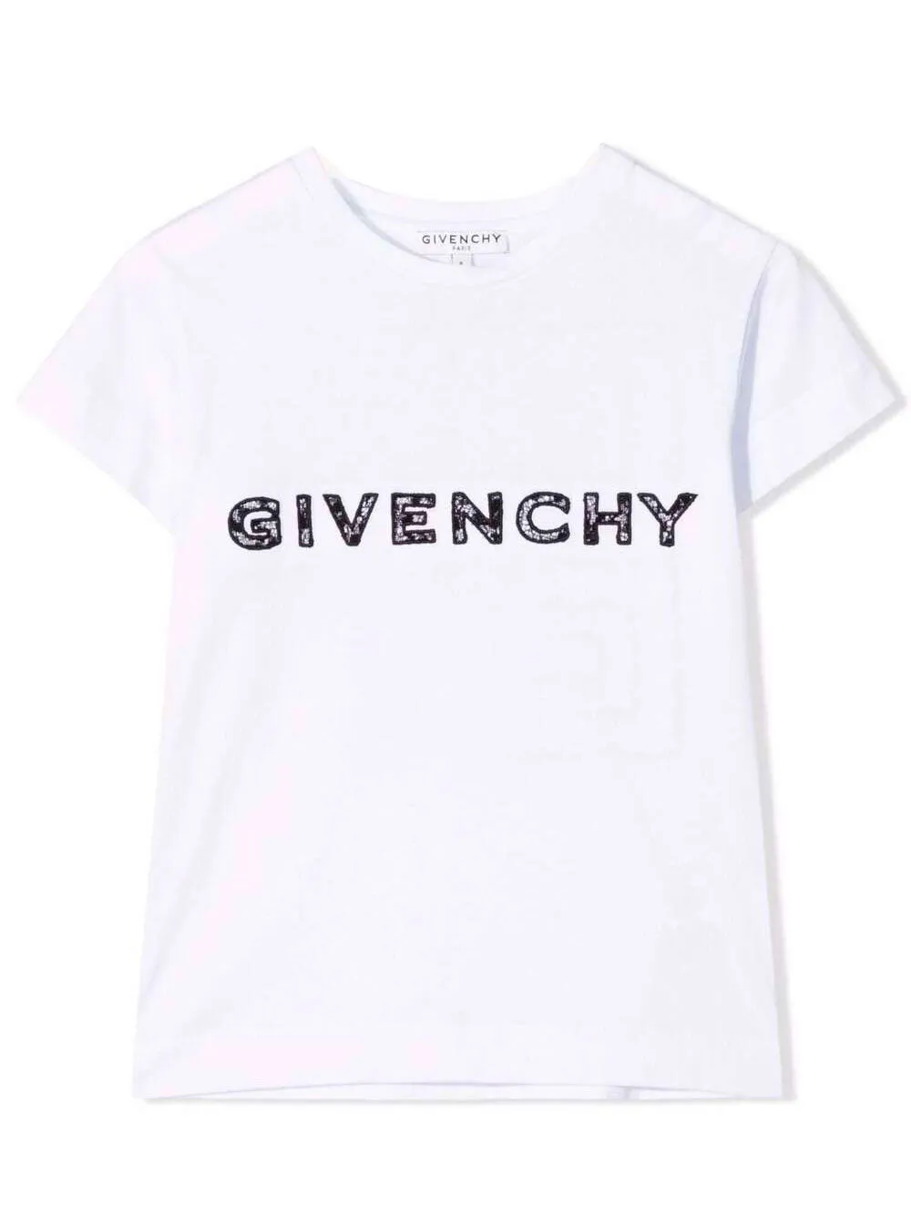 Givenchy Kids Logo Embellished Crewneck T-Shirt