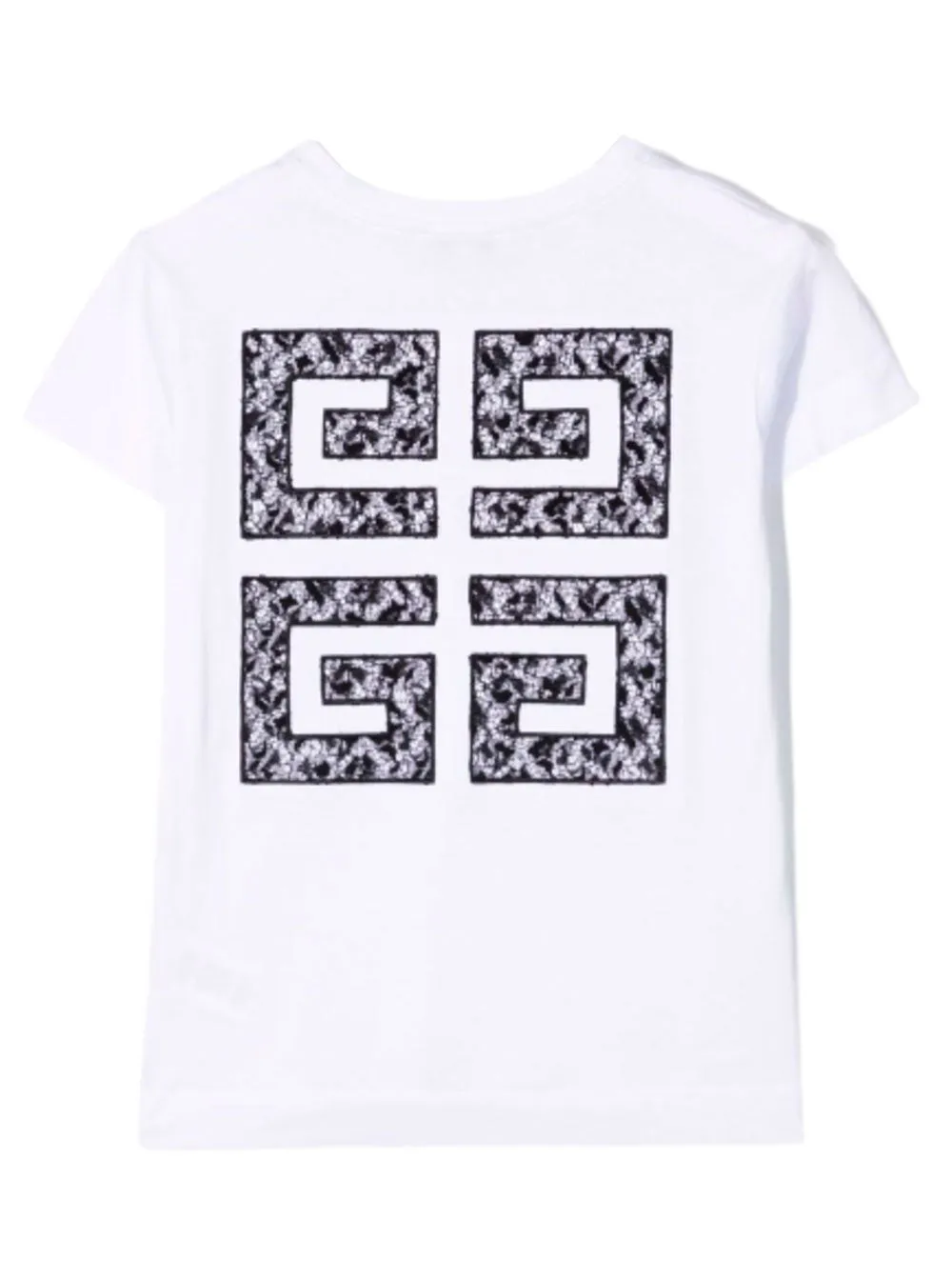 Givenchy Kids Logo Embellished Crewneck T-Shirt