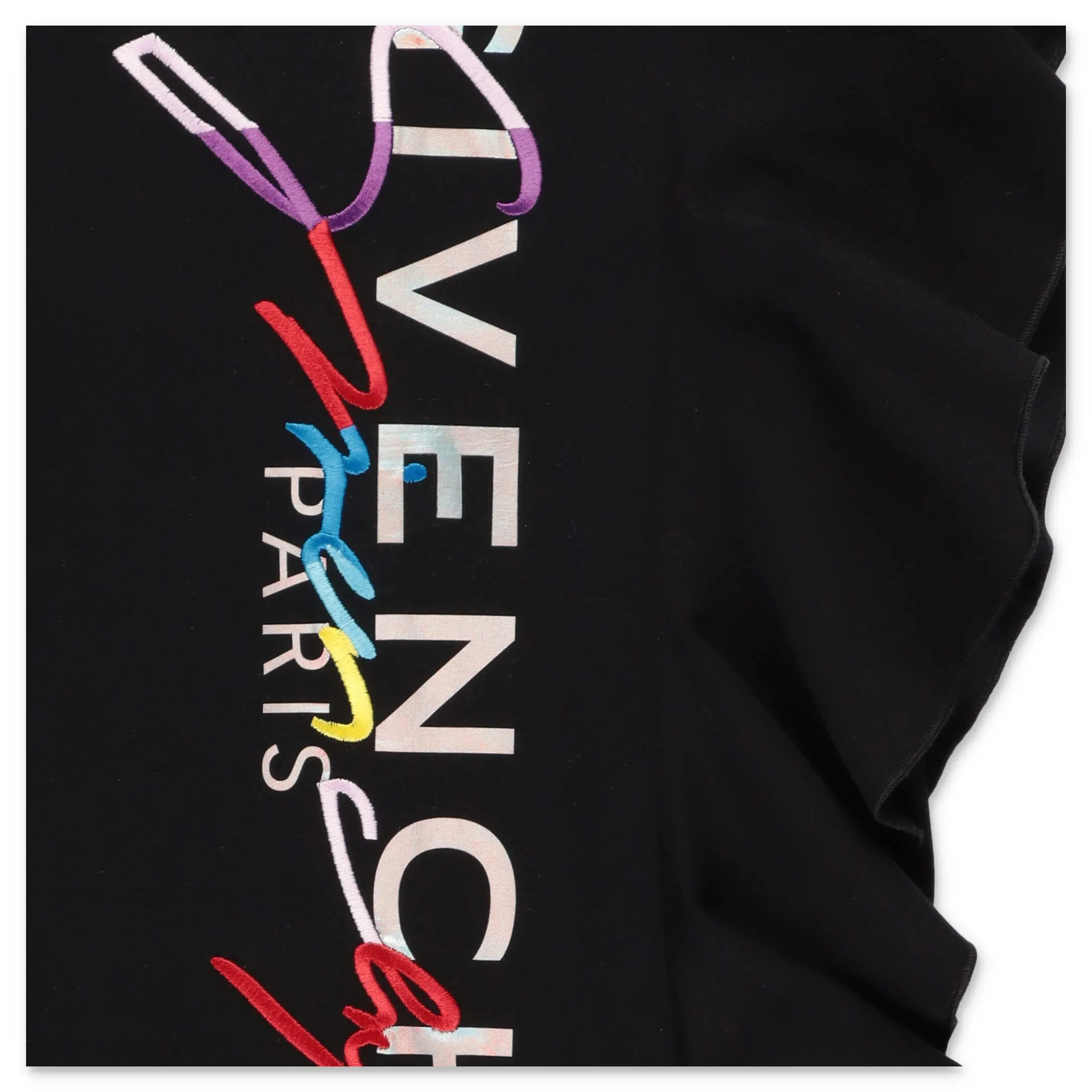 Givenchy Kids Logo Embroidered Ruffled Dress