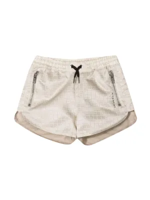 Givenchy Kids Logo Monogram Drawstring Shorts