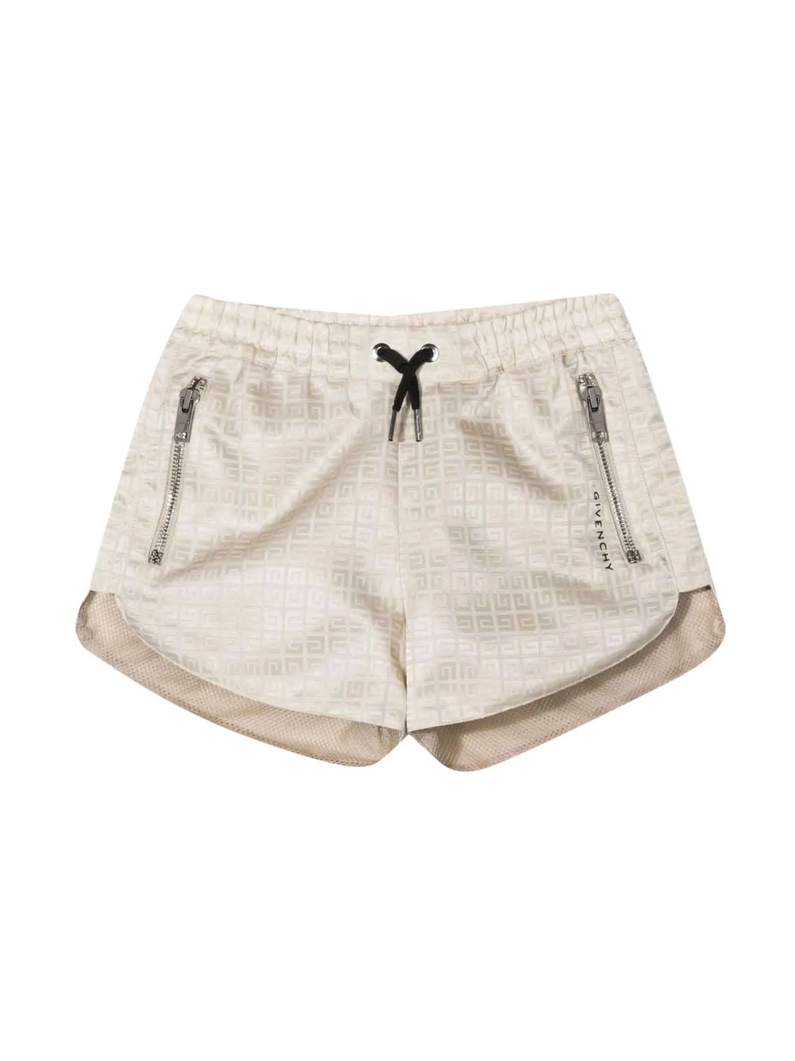 Givenchy Kids Logo Monogram Drawstring Shorts