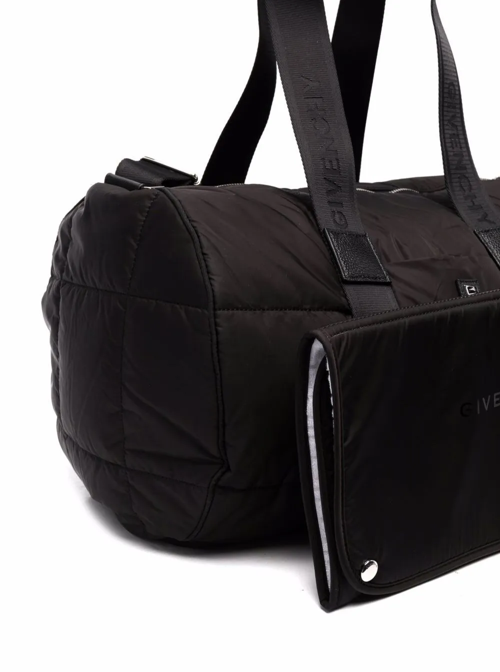 Givenchy Kids Logo-Patch Zipped Changing Bag