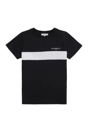 Givenchy Kids Logo Print Crewneck T-Shirt