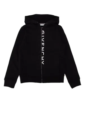 Givenchy Kids Logo Print Hooded Jacket