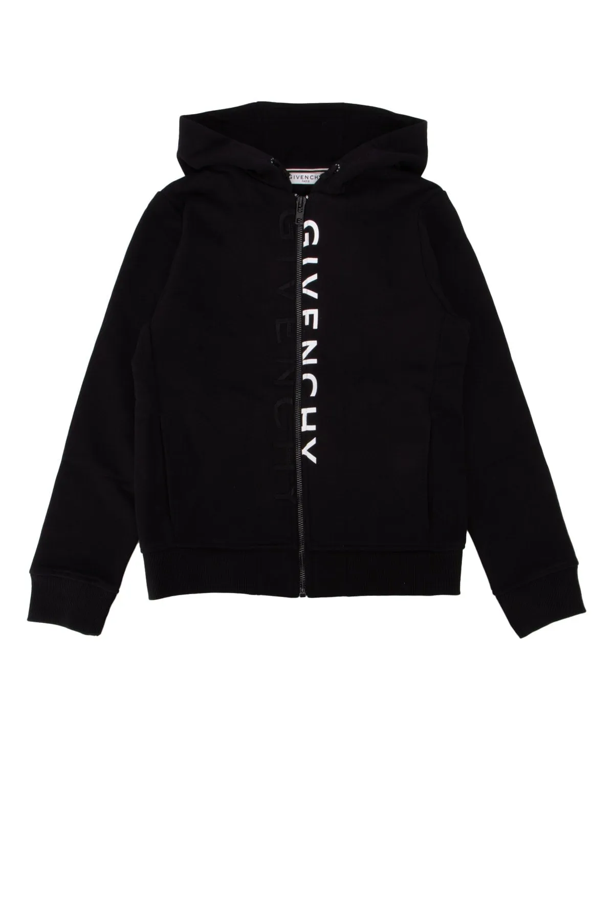 Givenchy Kids Logo Print Hooded Jacket