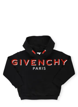 Givenchy Kids Logo Print Hoodie