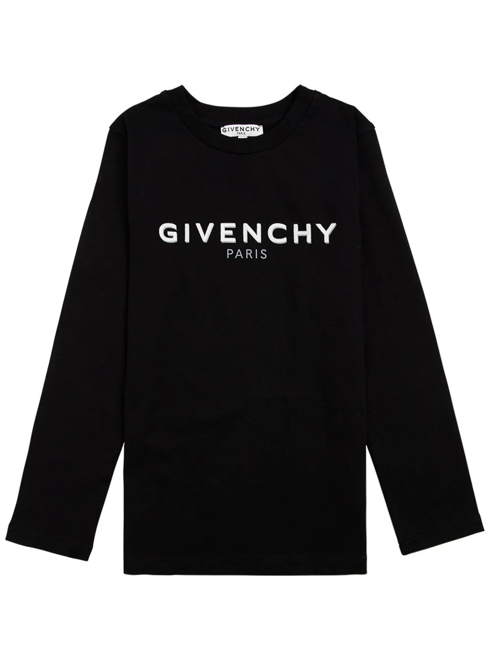 Givenchy Kids Logo Print Long Sleeve T-Shirt