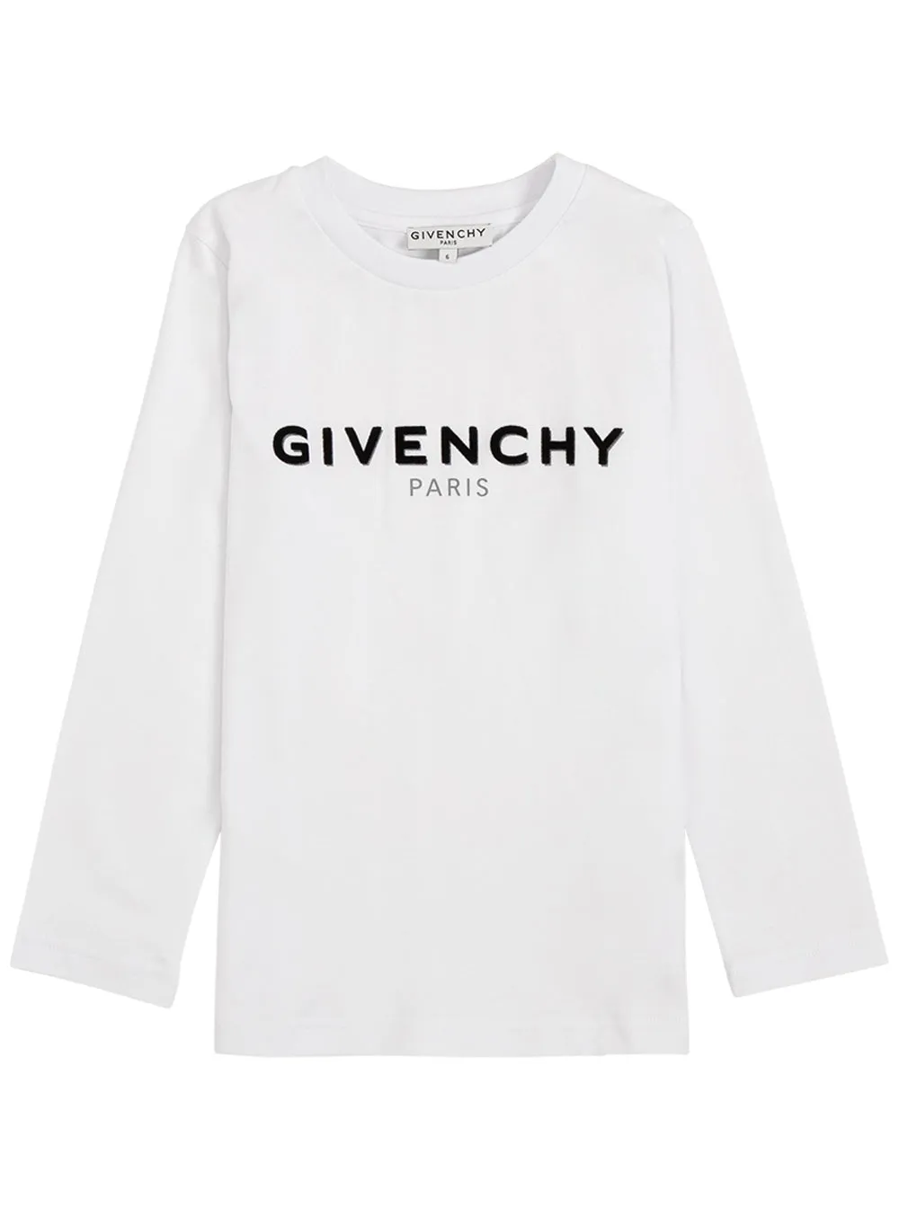 Givenchy Kids Logo Print Long-Sleeve T-Shirt