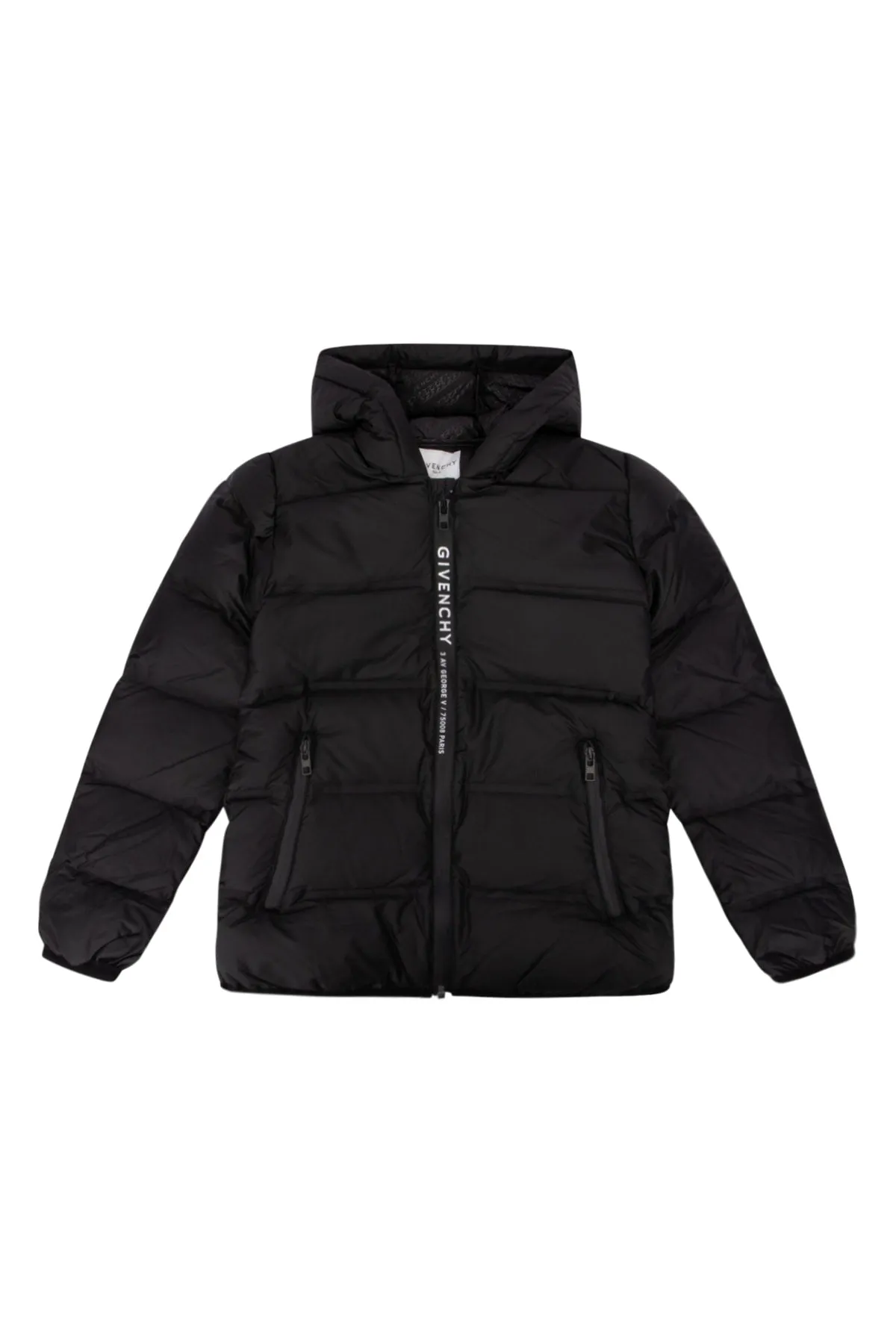 Givenchy Kids Logo Print Puffer Jacket