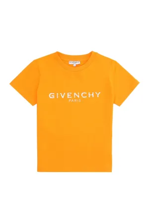 Givenchy Kids Logo Print T-Shirt