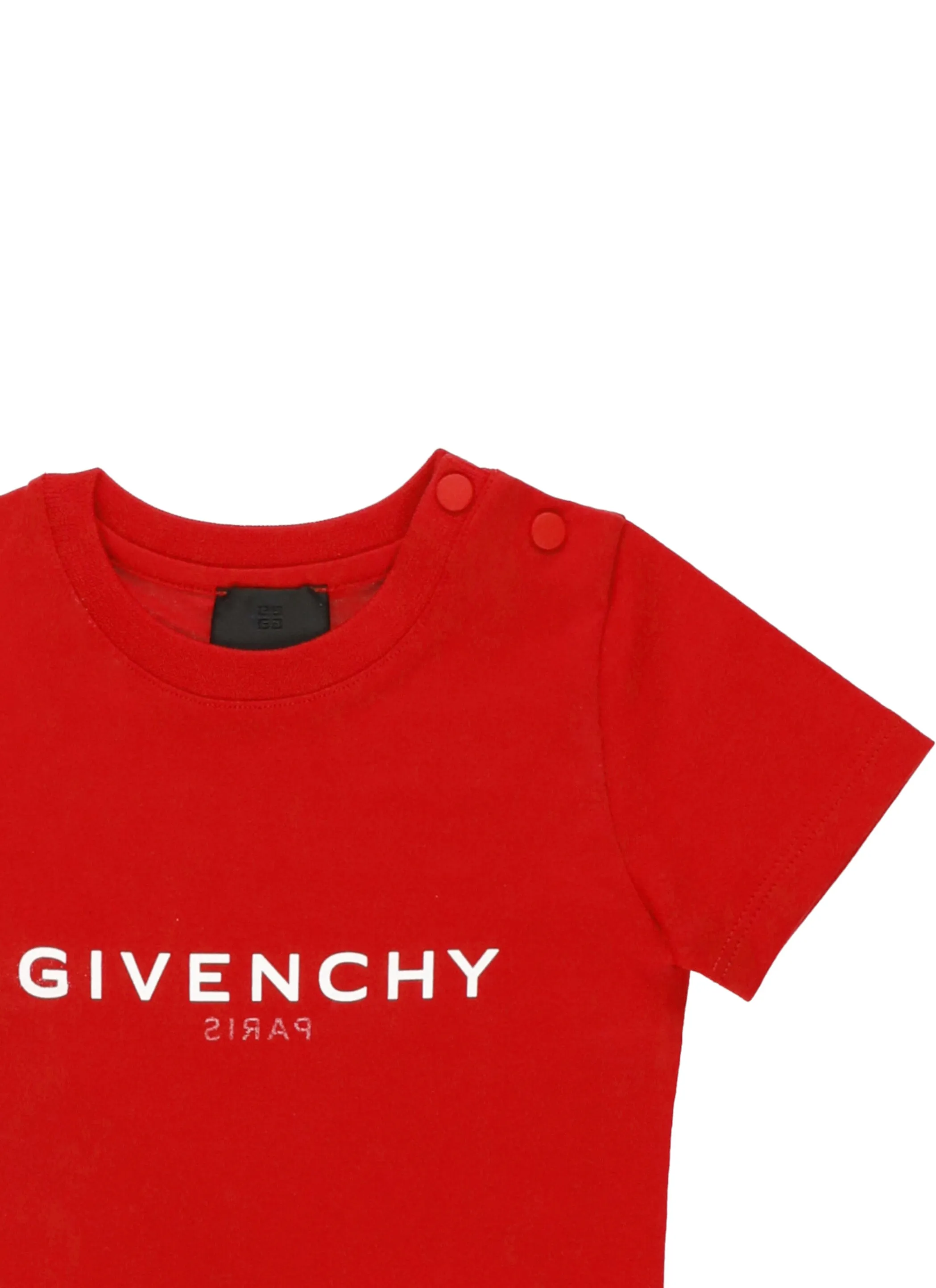 Givenchy Kids Logo Printed Crewneck T-Shirt