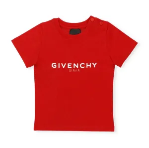 Givenchy Kids Logo Printed Crewneck T-Shirt