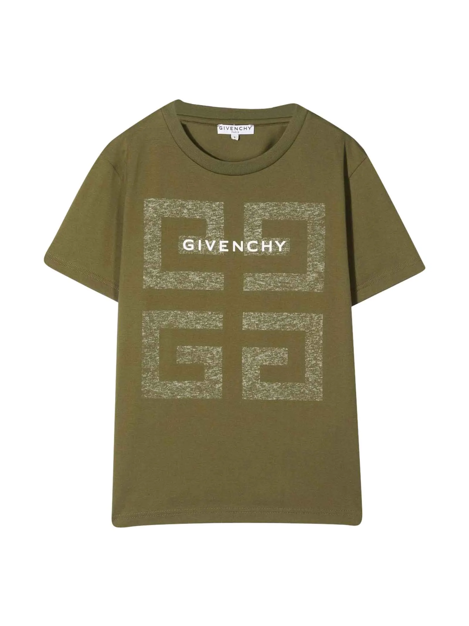 Givenchy Kids Logo Printed Crewneck T-Shirt
