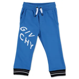 Givenchy Kids Logo Printed Drawstring Track Pants