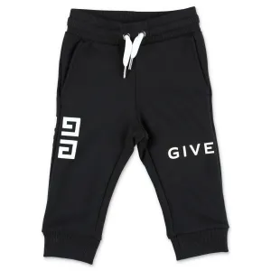 Givenchy Kids Logo Printed Drawstring Track Pants