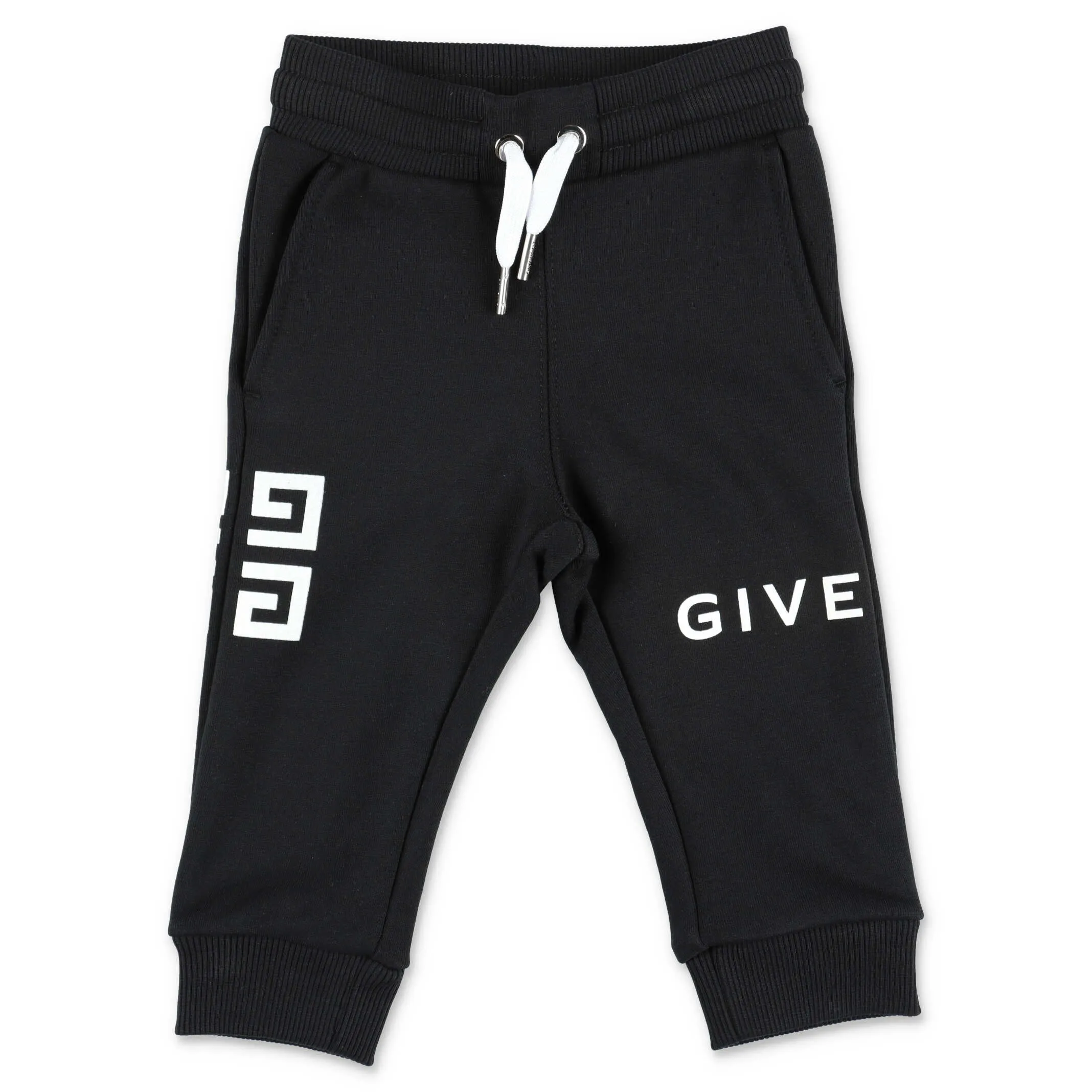 Givenchy Kids Logo Printed Drawstring Track Pants