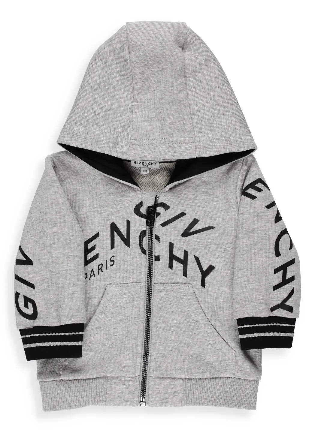 Givenchy Kids Logo Printed Hooded Jacket