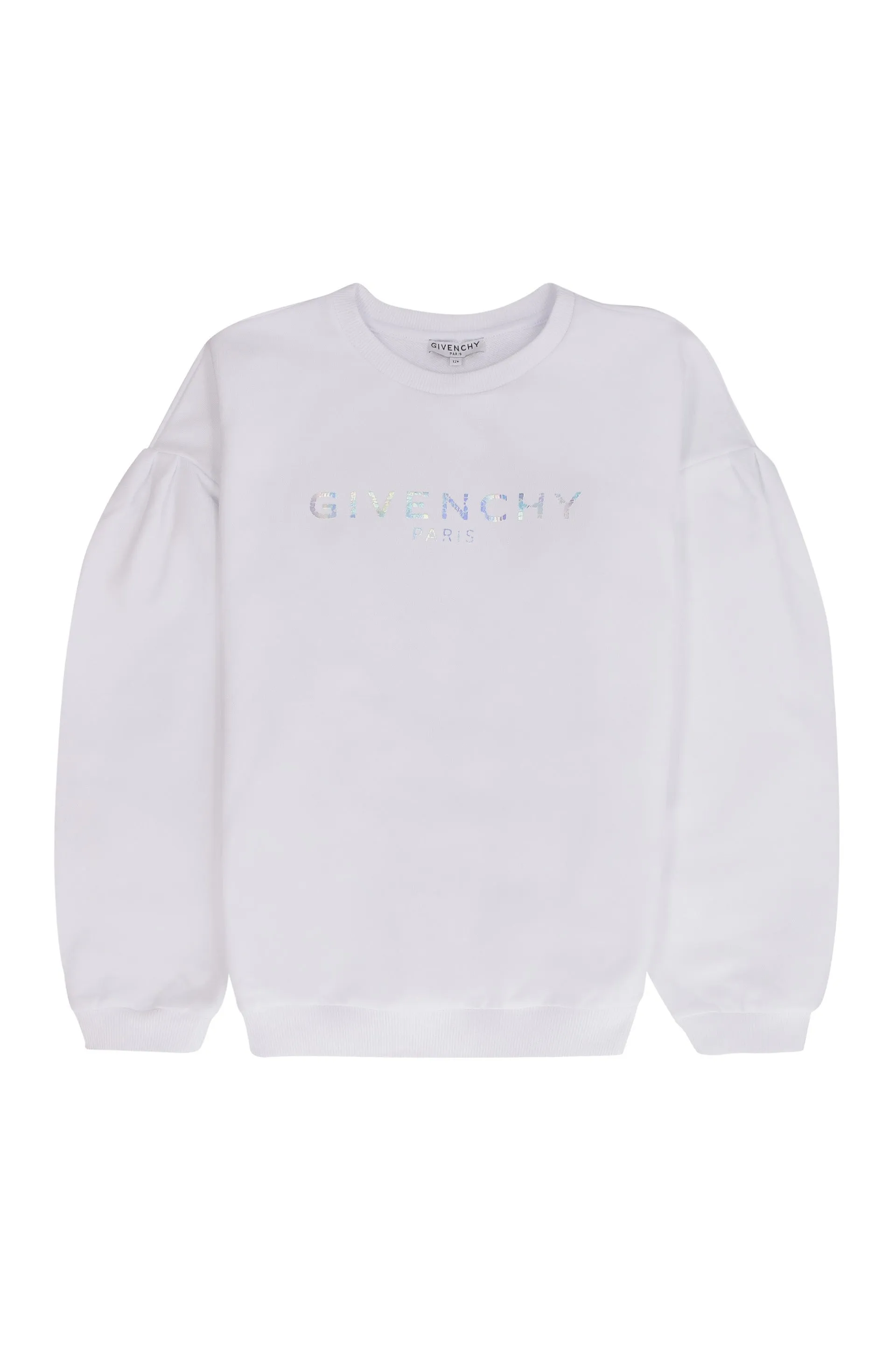 Givenchy Kids Logo Printed Puff-Sleeve Sweatshirt