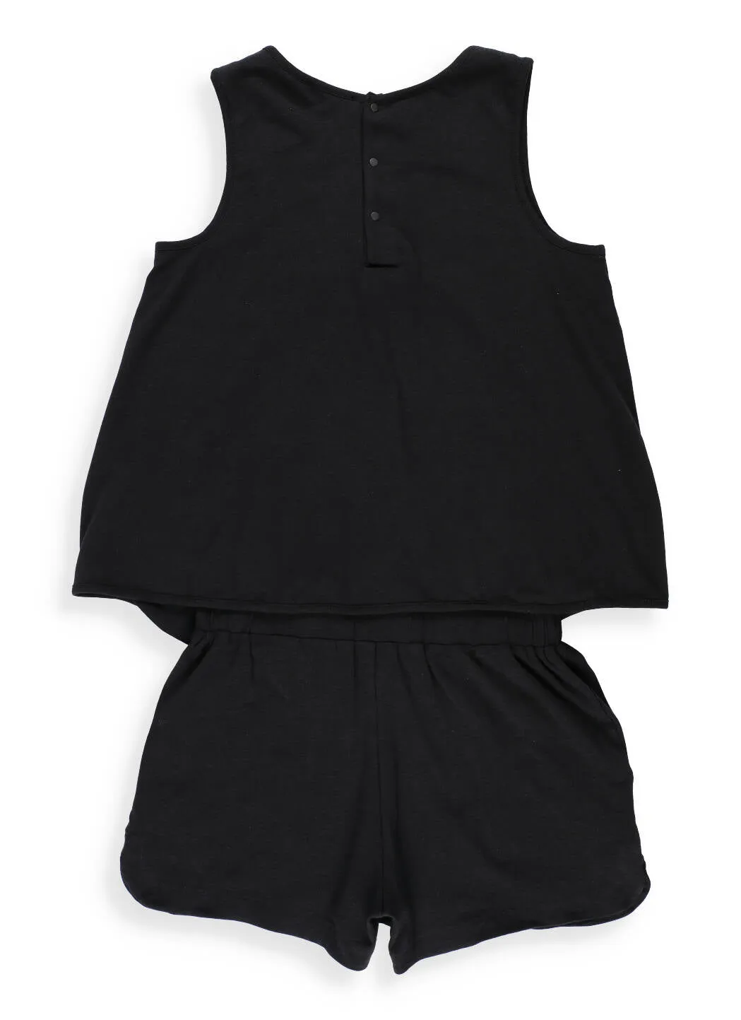 Givenchy Kids Logo Printed Sleeveless Playsuit