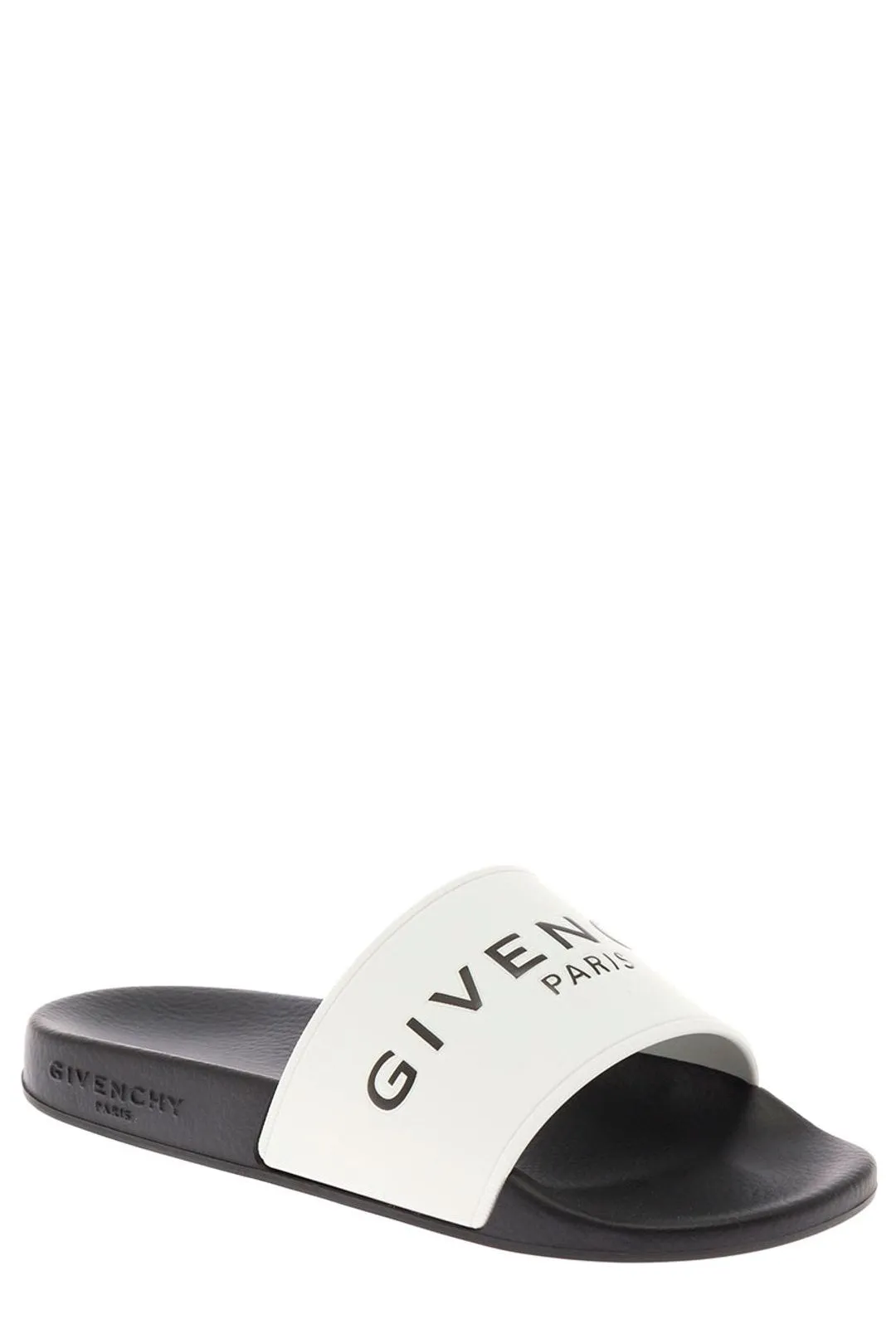 Givenchy Kids Logo Printed Slip-On Slides
