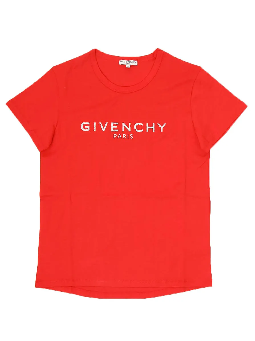 Givenchy Kids Logo Printed T-Shirt