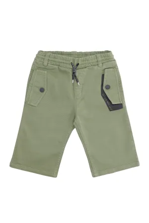 Givenchy Kids Logo Trim Drawstring Shorts