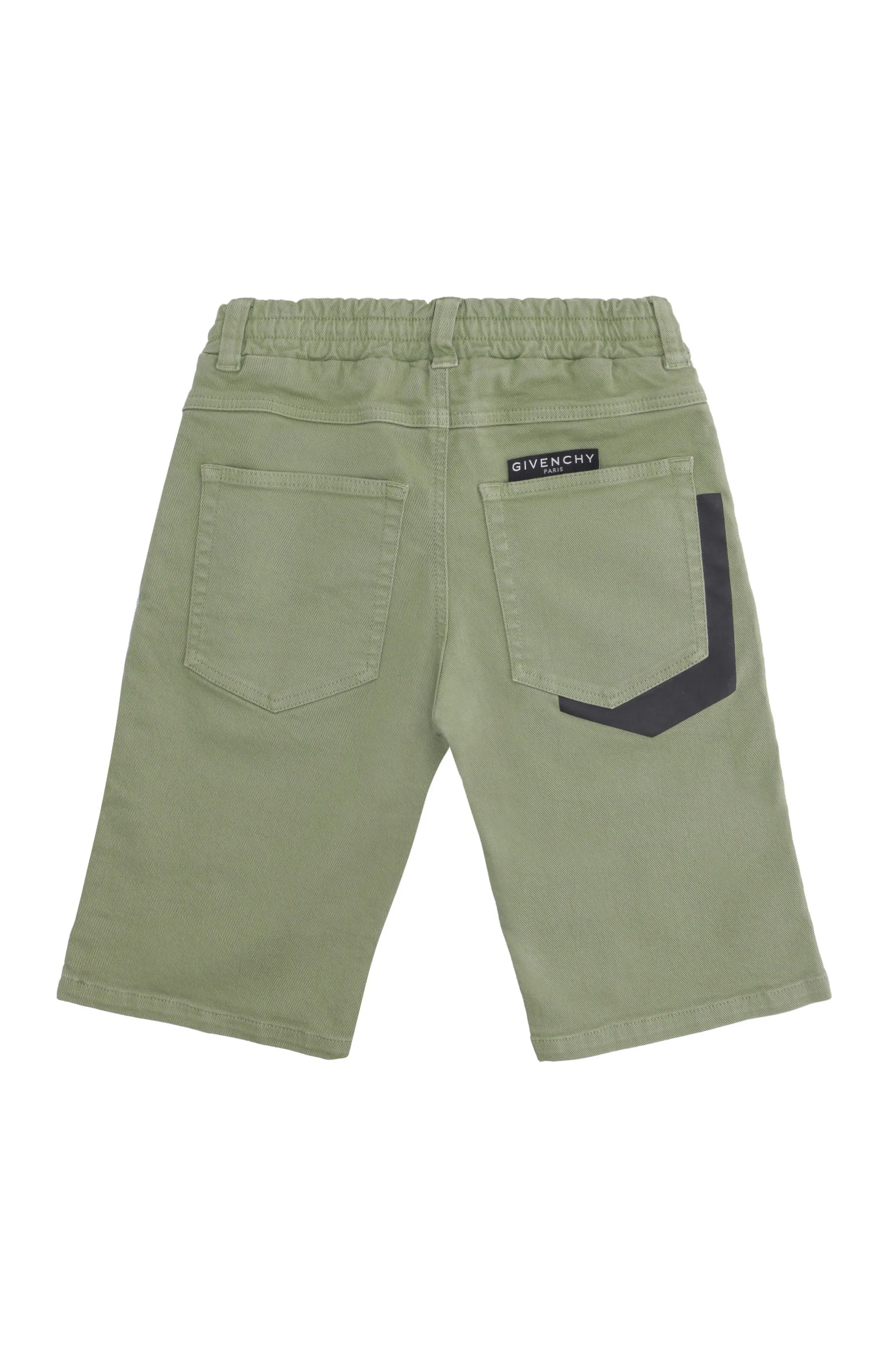 Givenchy Kids Logo Trim Drawstring Shorts