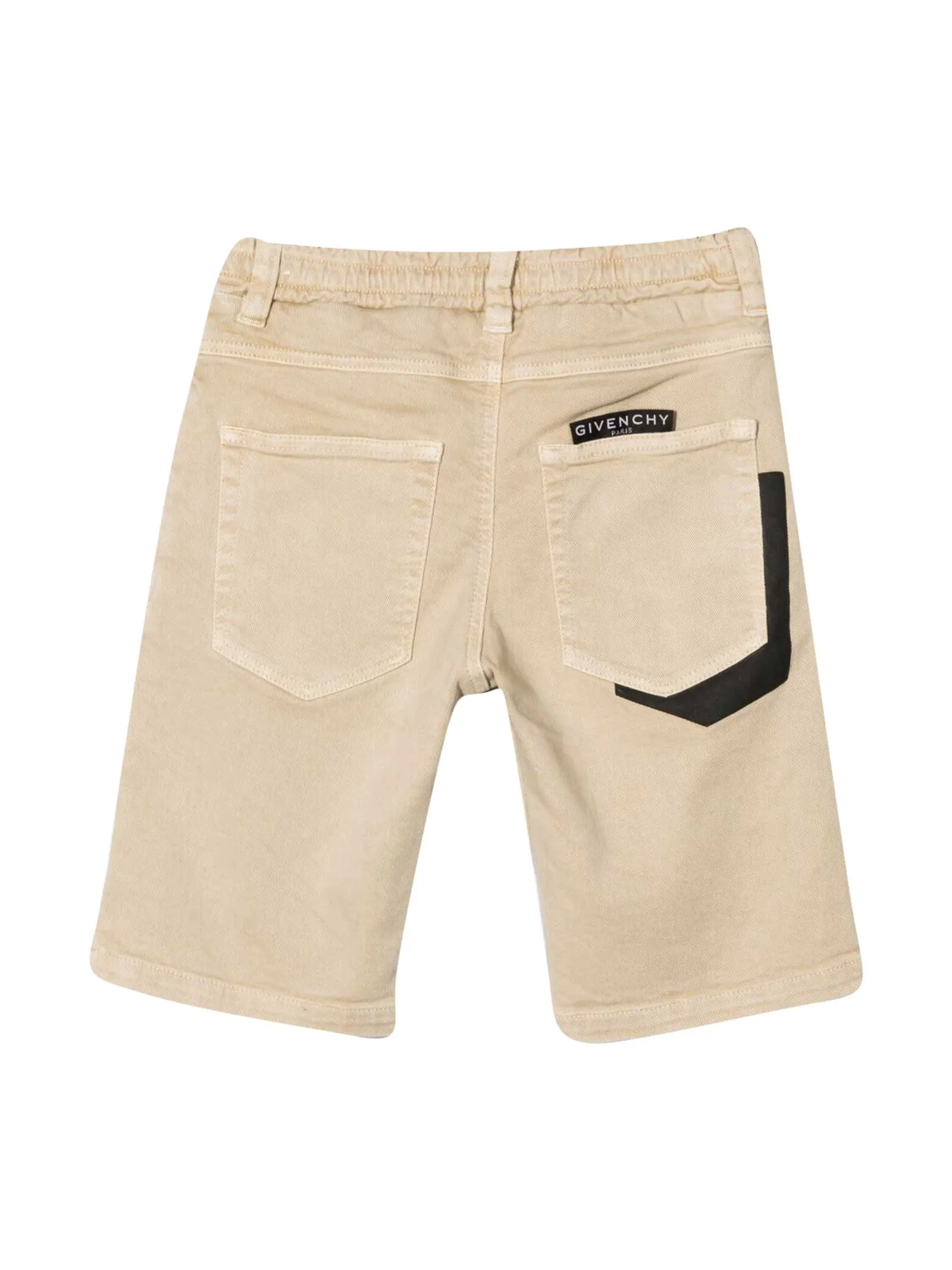 Givenchy Kids Logo Trim Drawstring Shorts
