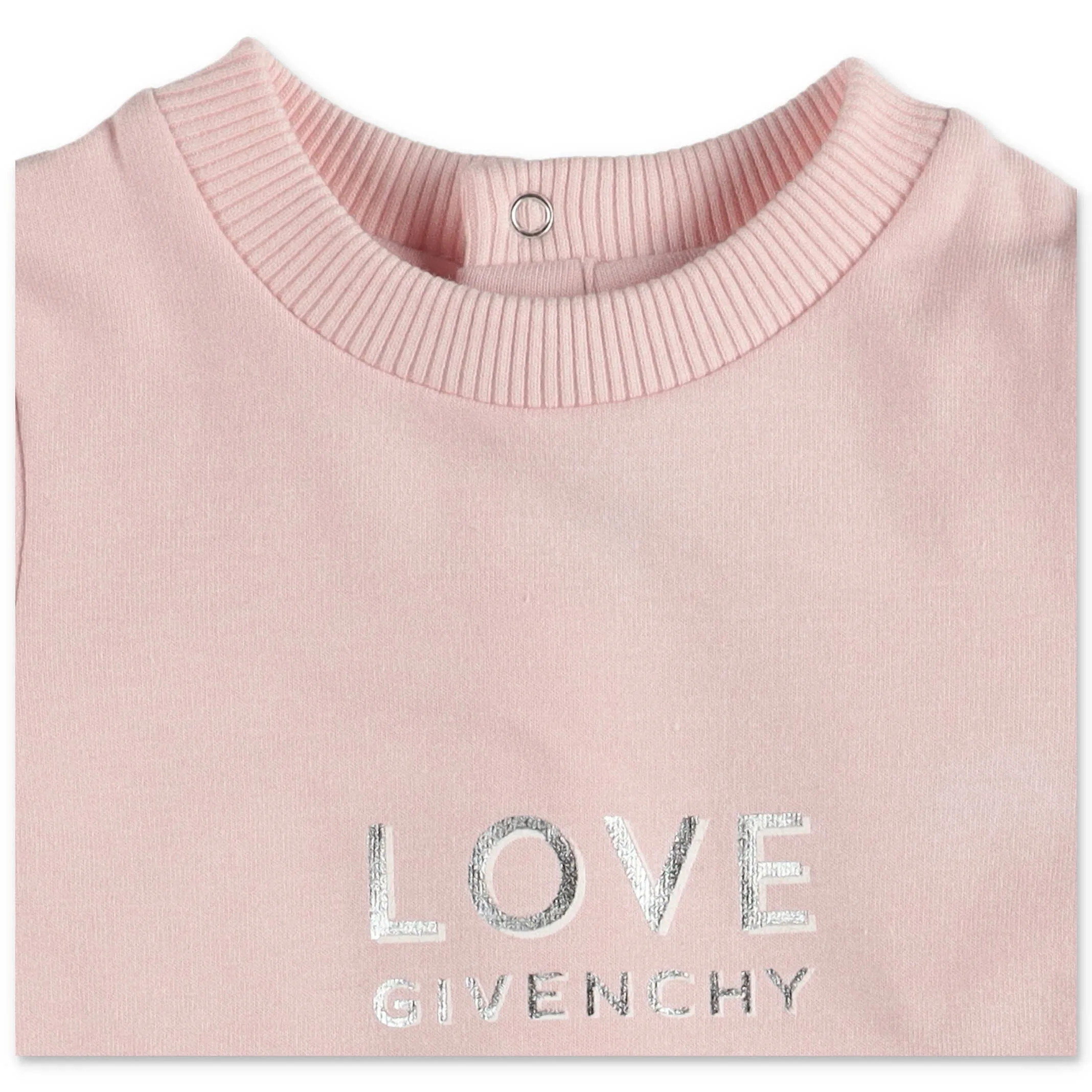 Givenchy Kids Love Logo Printed Babygrow