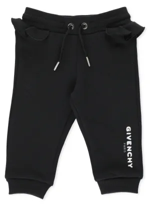 Givenchy Kids Ruffled Track Pants