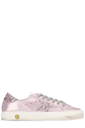 Golden Goose Kids Glittered Sneakers