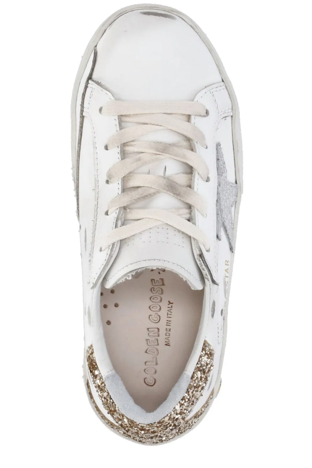 Golden Goose Kids Logo Printed Low-Top Sneakers