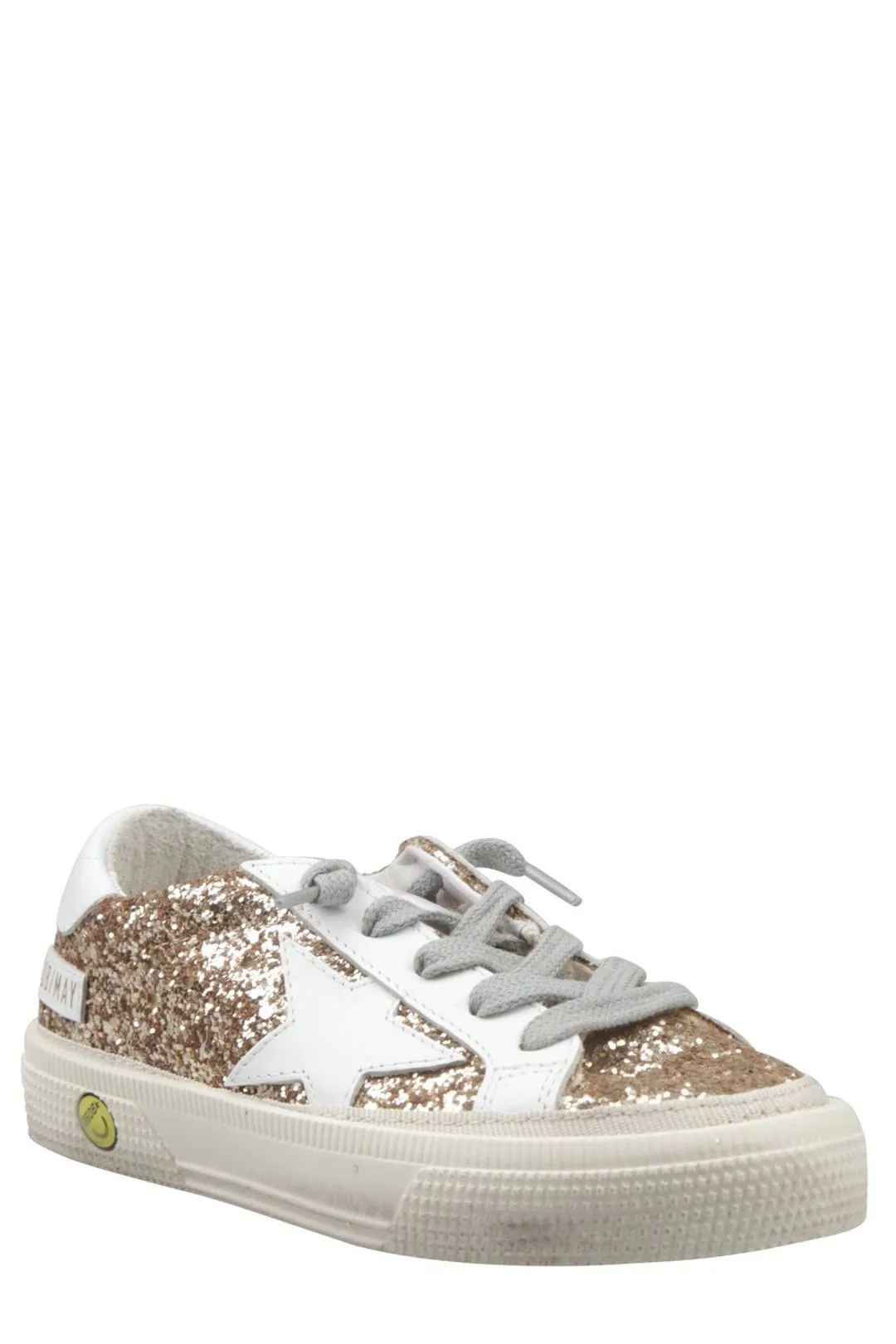 Golden Goose Kids May Glitter Sneakers