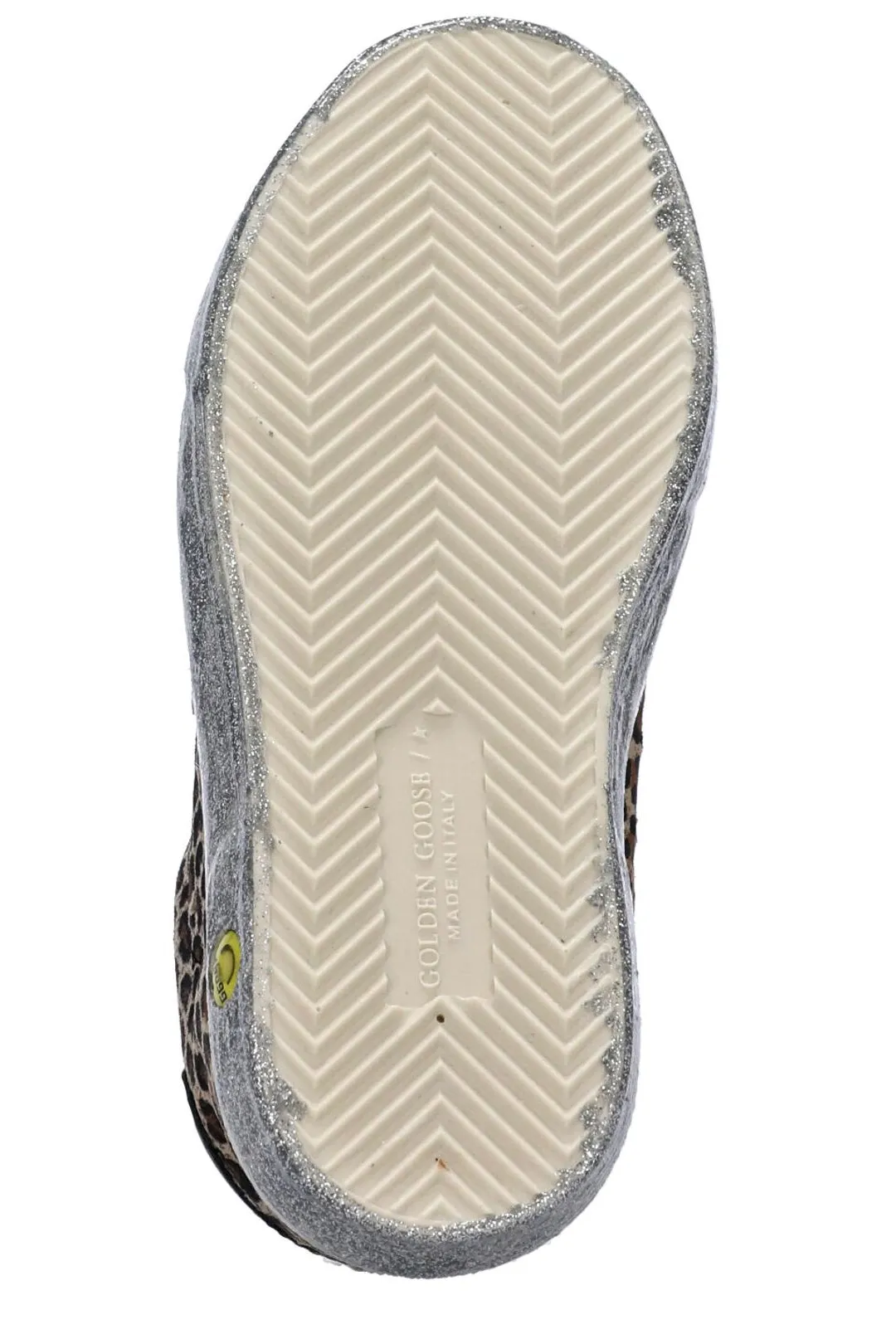 Golden Goose Kids May Leopard Print Sneakers