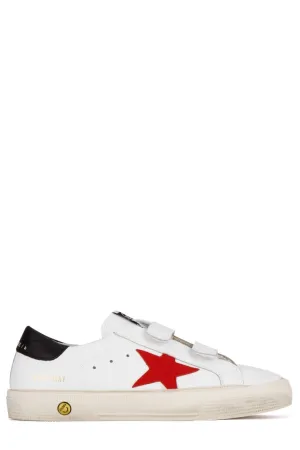 Golden Goose Kids May Velcro Strap Sneakers