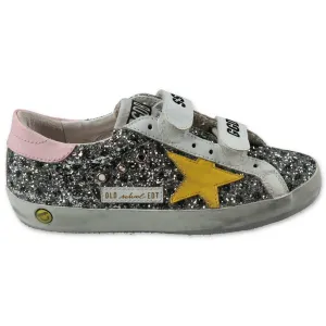 Golden Goose Kids Old School Glitter Sneakers
