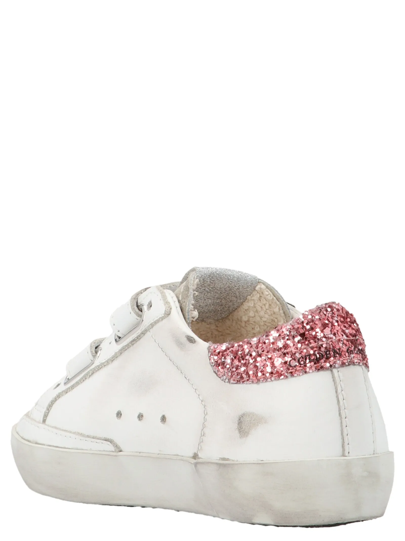 Golden Goose Kids Old School Velcro Strap Sneakers