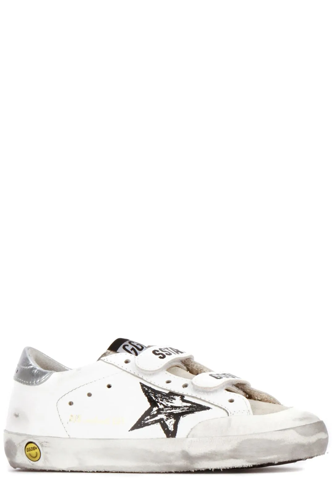 Golden Goose Kids Old School Velcro Strap Sneakers
