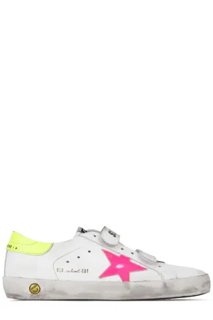 Golden Goose Kids Old School Velcro Strap Sneakers