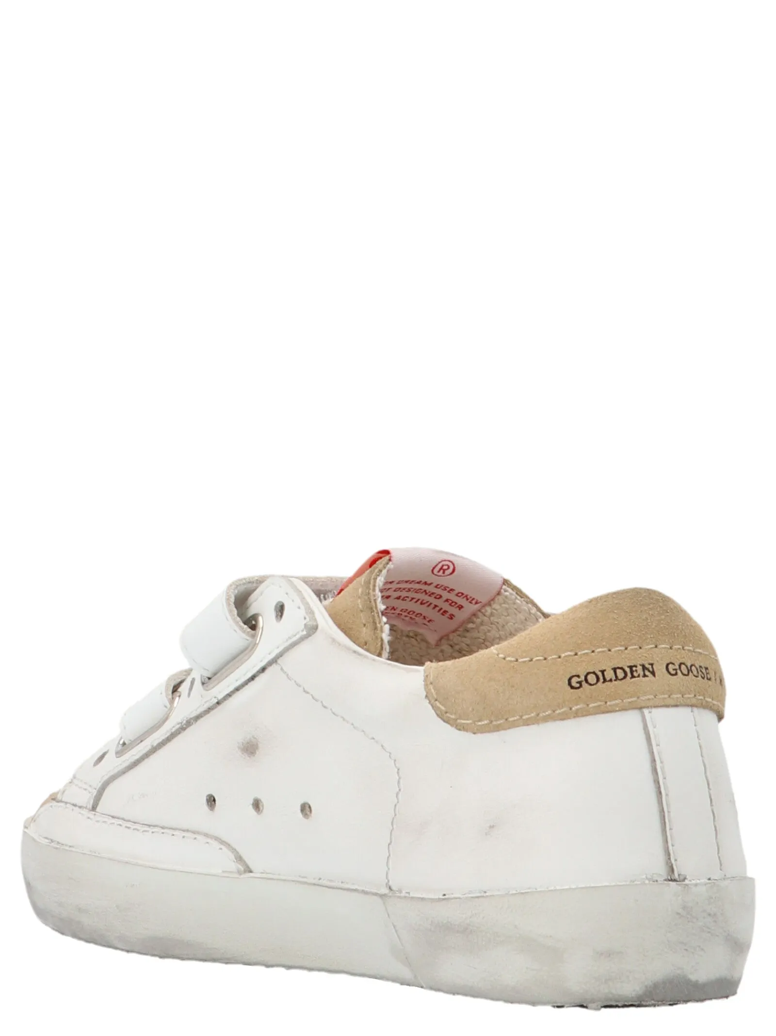 Golden Goose Kids Old School Velcro Strap Sneakers