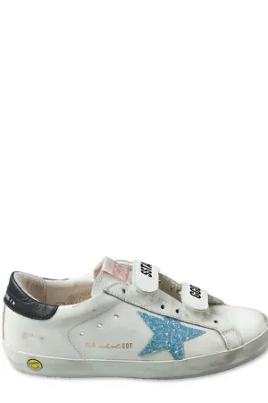 Golden Goose Kids Old School Velcro Strap Sneakers