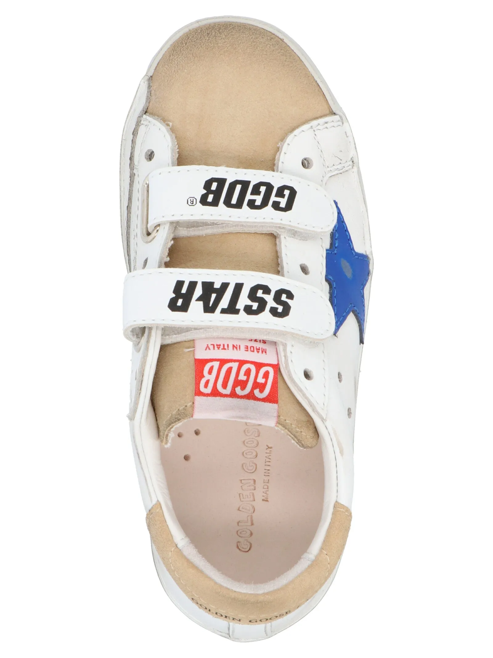 Golden Goose Kids Old School Velcro Strap Sneakers