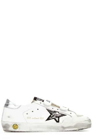 Golden Goose Kids Old School Velcro Strap Sneakers