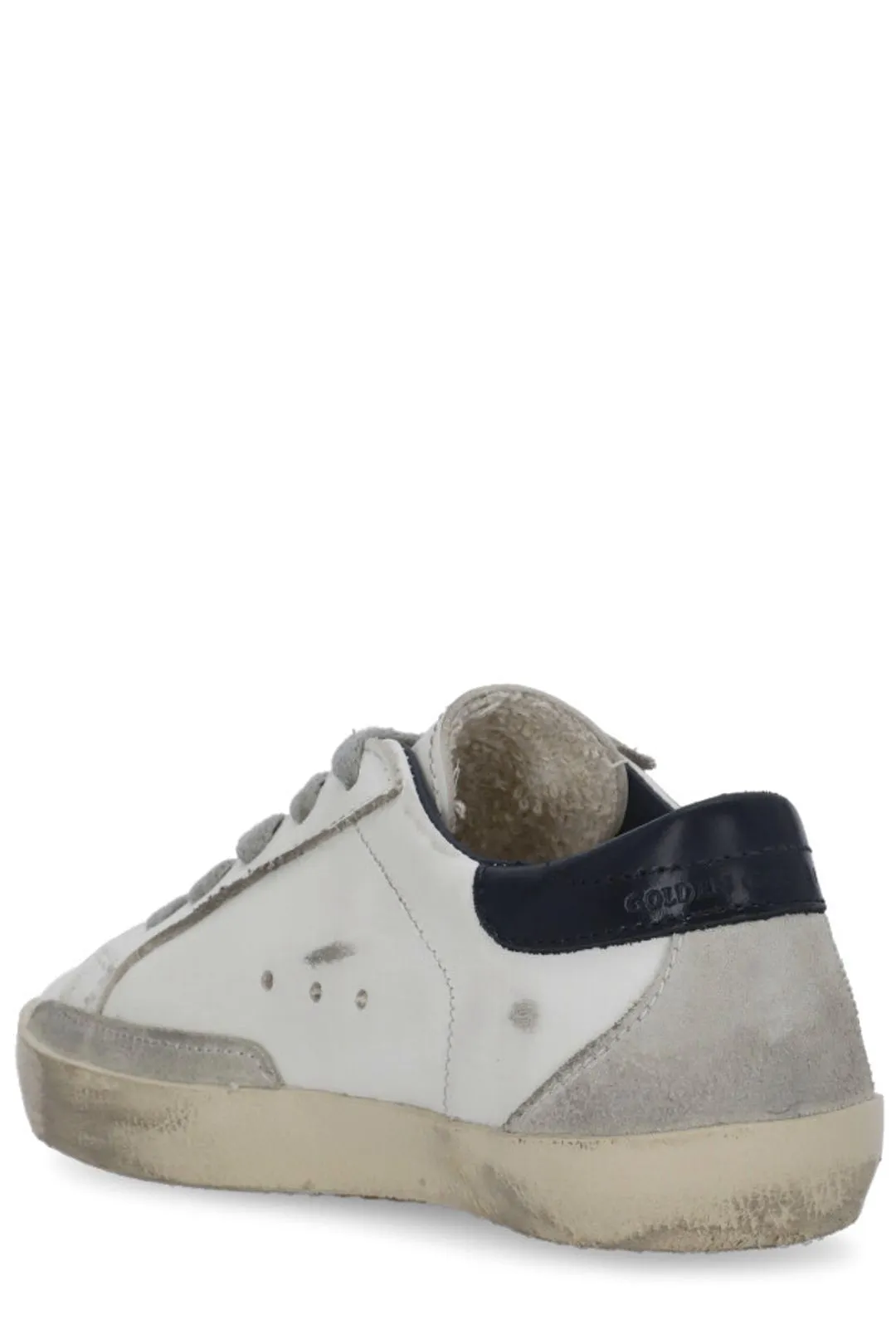 Golden Goose Kids Round Toe Lace-Up Sneakers