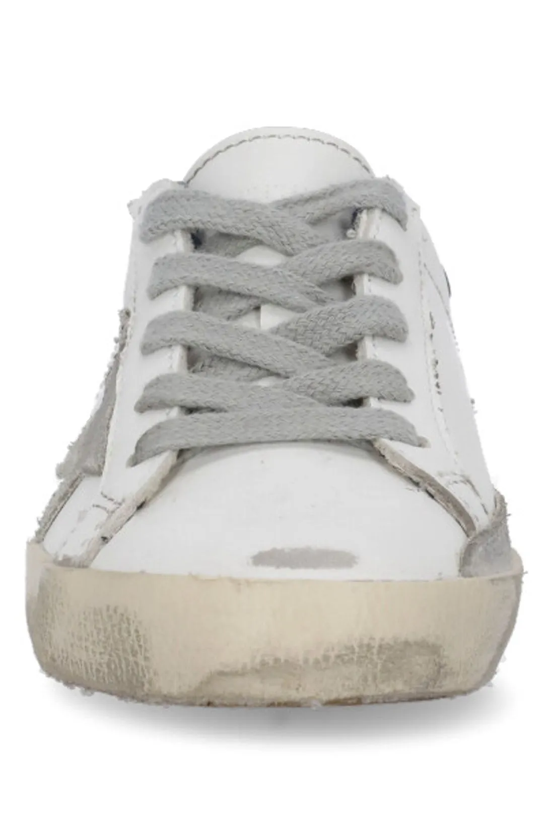 Golden Goose Kids Round Toe Lace-Up Sneakers