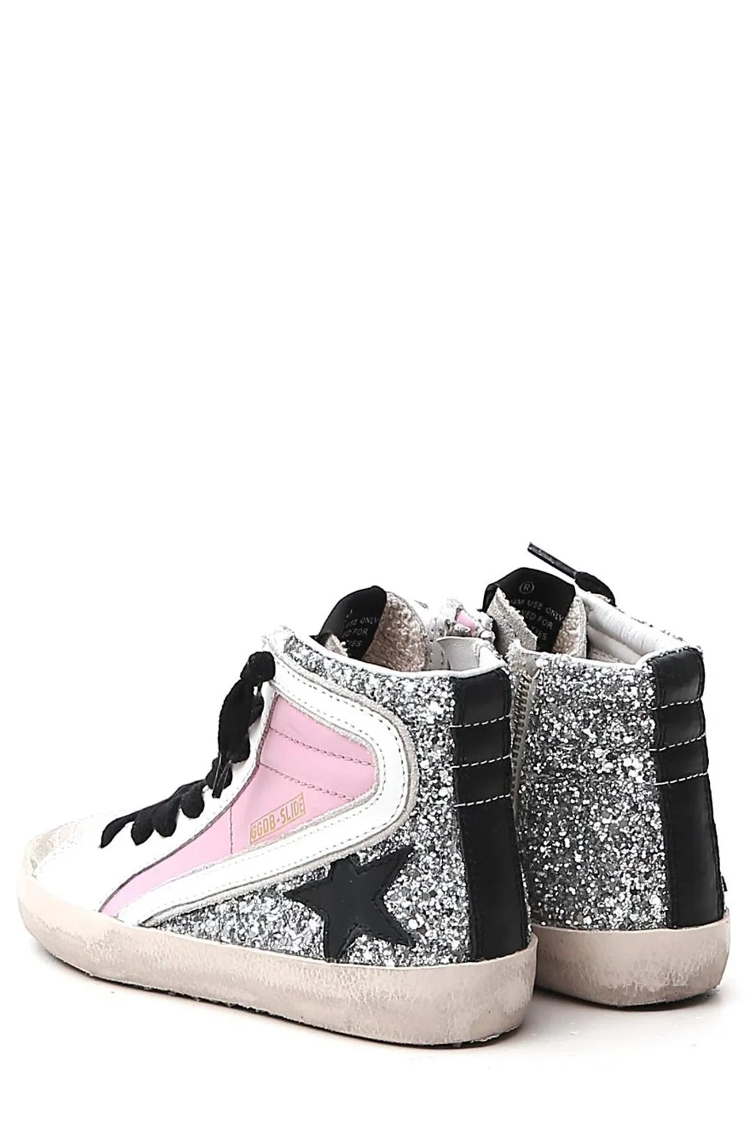 Golden Goose Kids Slide High-Top Sneakers