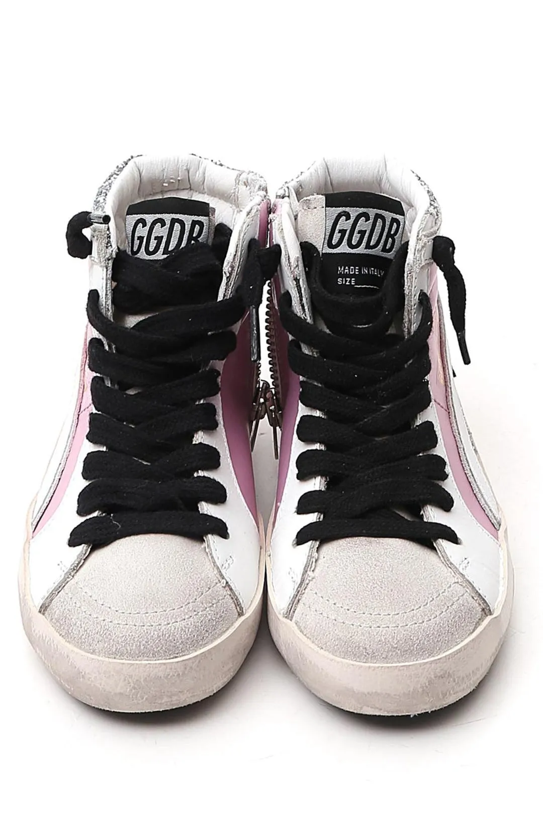 Golden Goose Kids Slide High-Top Sneakers